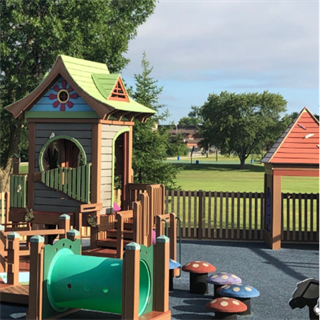 Image of accessible playground at Malone Park