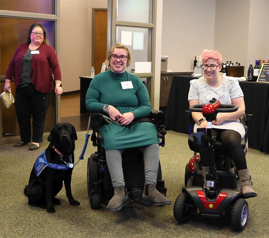 Attendees at the Empower Social