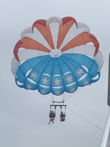 parasailing