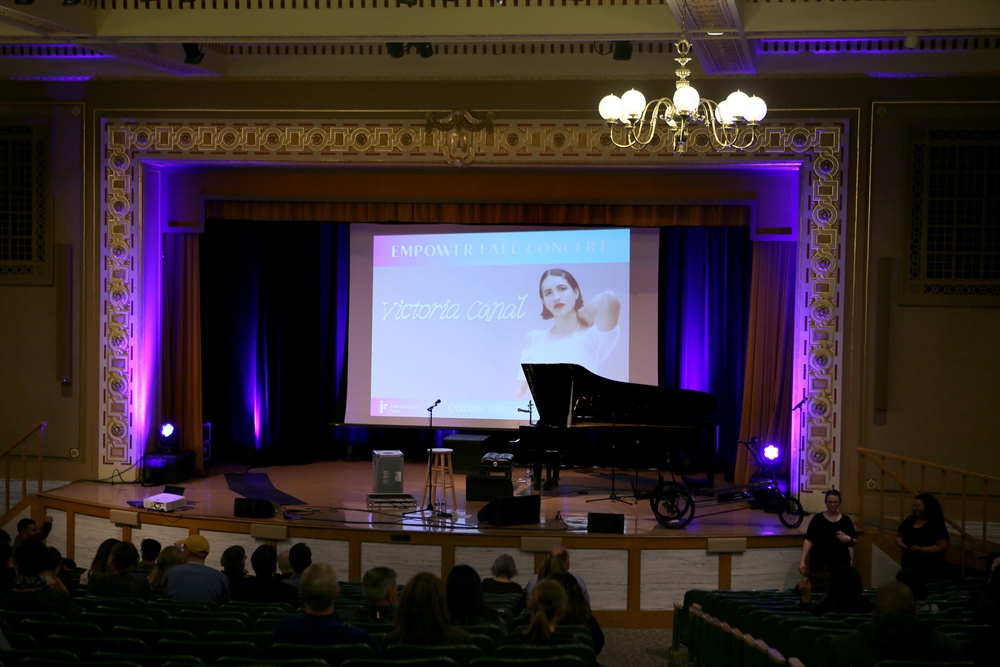 Stage before the show