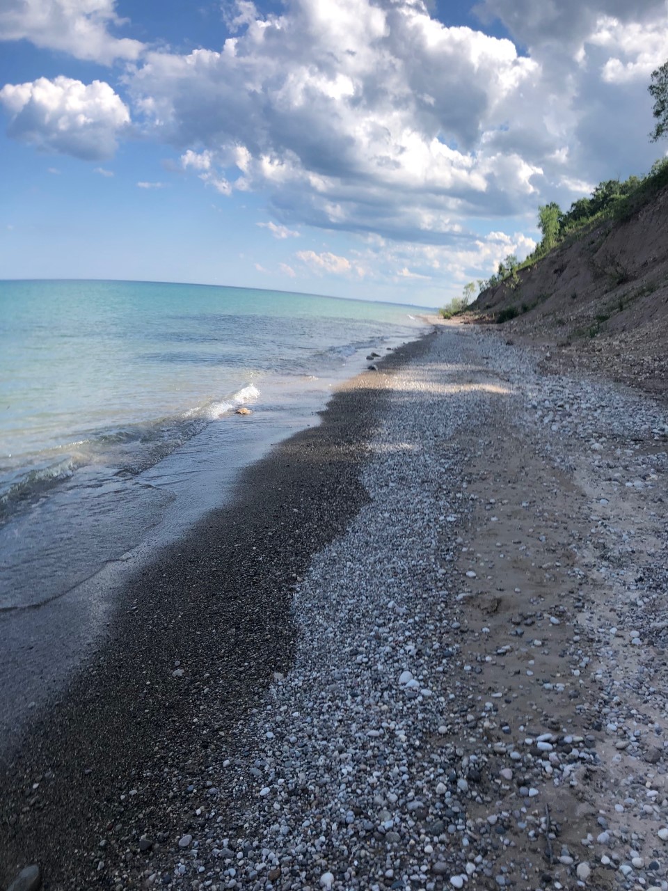 The beach at Lions Den Gorge